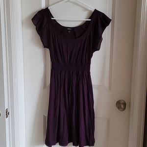 Purple Express babydoll dress